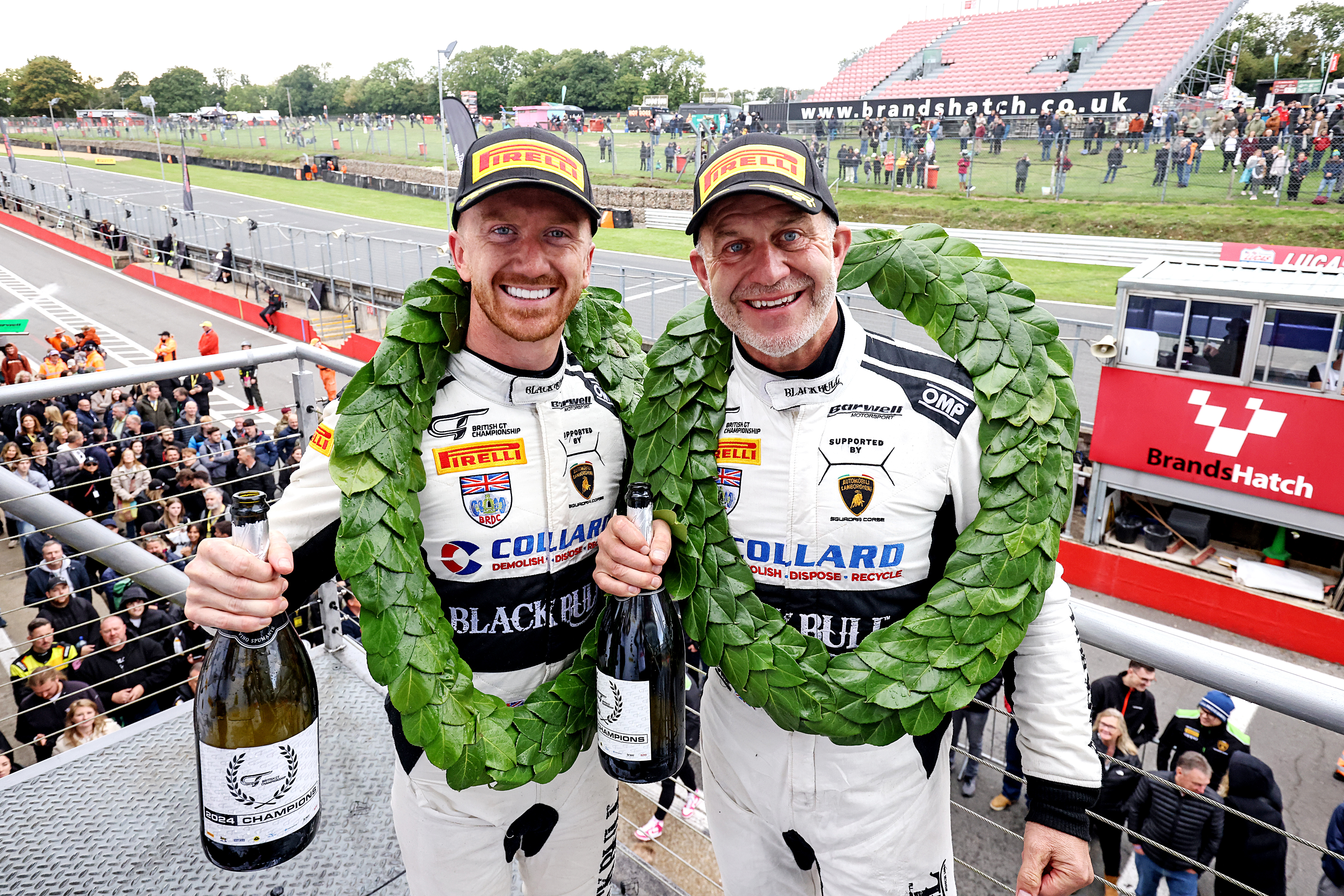 Collards crowned as Barwell makes British GT history at Brands