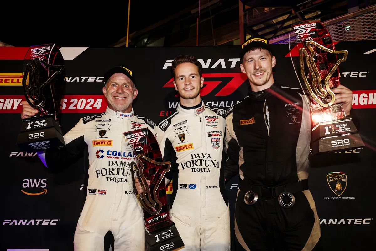 Breakthrough Fanatec GT win for Barwell at Magny-Cours